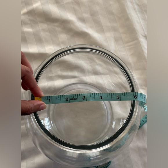 Clear Glass Fish Bowl (NWOT) - Picture 4 of 4